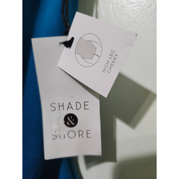 Women's Shade & Shore Swimsuit Size L Blue - Picture 2 of 6